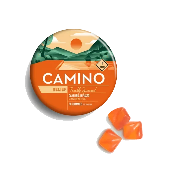 Camino Freshly Squeezed CBG Relief Gummies