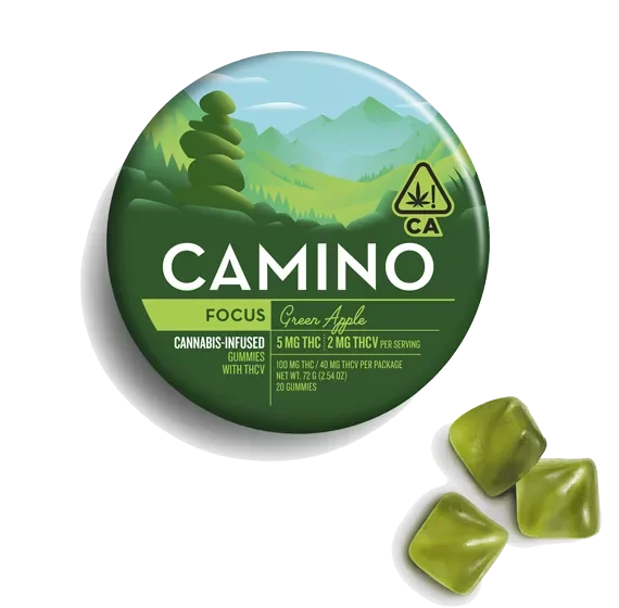 Camino Green Apple THCV Gummies