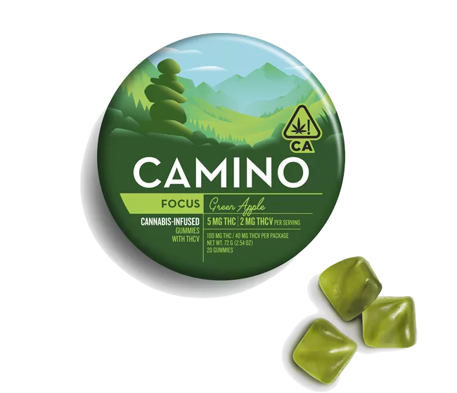 Camino Green Apple THCV Gummies