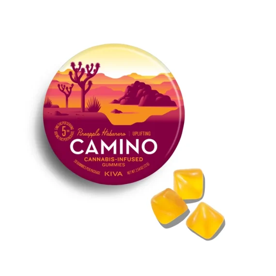 Camino Pineapple Habanero Uplifting Gummies
