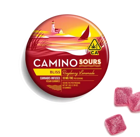 Camino Sours Raspberry Lemonade Bliss Gummies